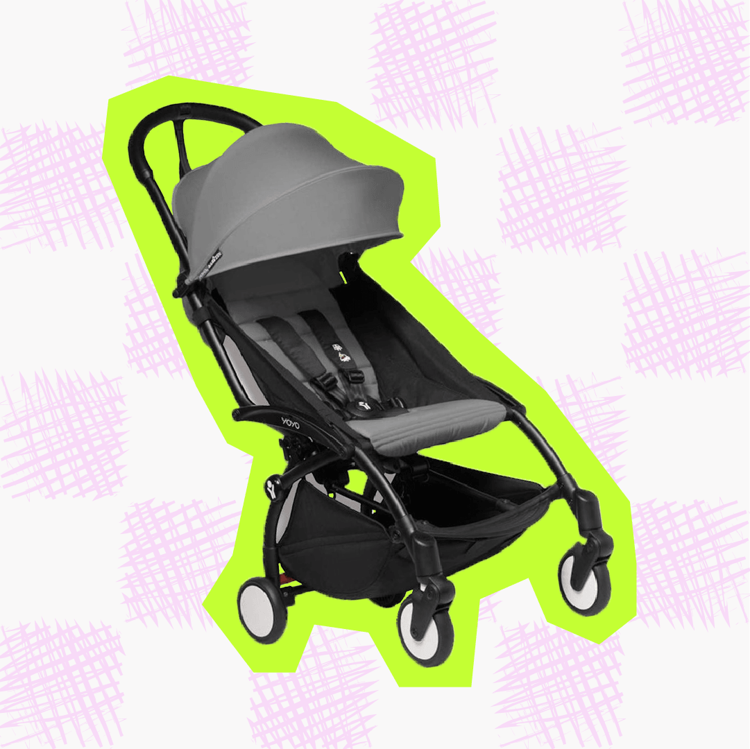  Babyzen YOYO Bag, Black - Provides Additional, Sturdy Storage  on the YOYO2 Stroller - Includes Wheel Base & Hooks : Baby