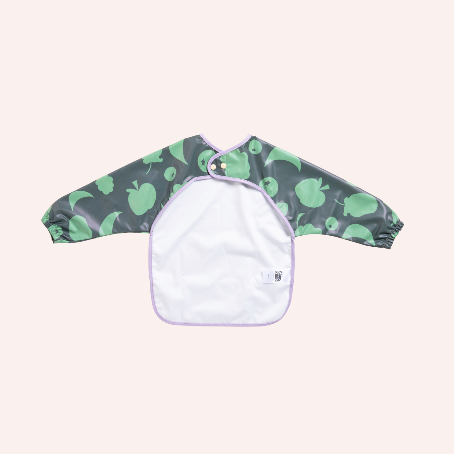 All-Covered Smock Bib - Fruit Salad Green