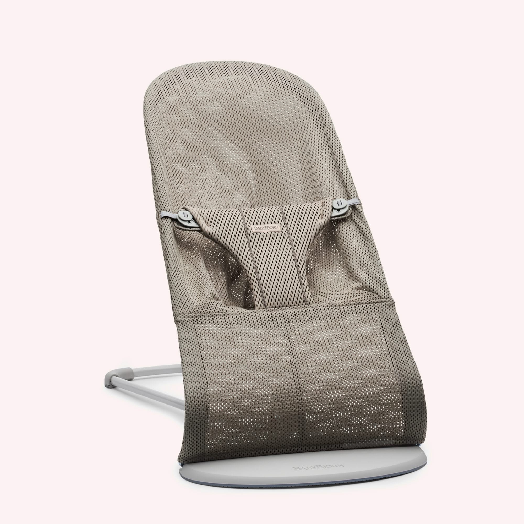 Bouncer Bliss Grey Beige Mesh by Baby Bjorn the memo – The Memo