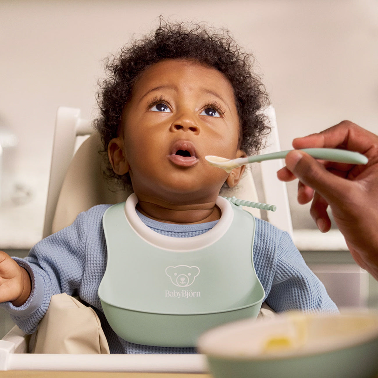 Feeding Spoon (2 pack) - Powder green