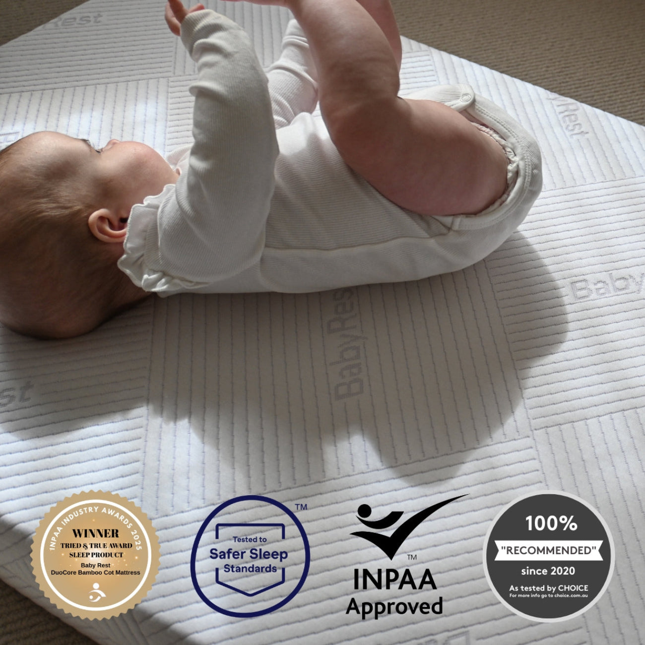 DuoCore Cot Bamboo Mattress