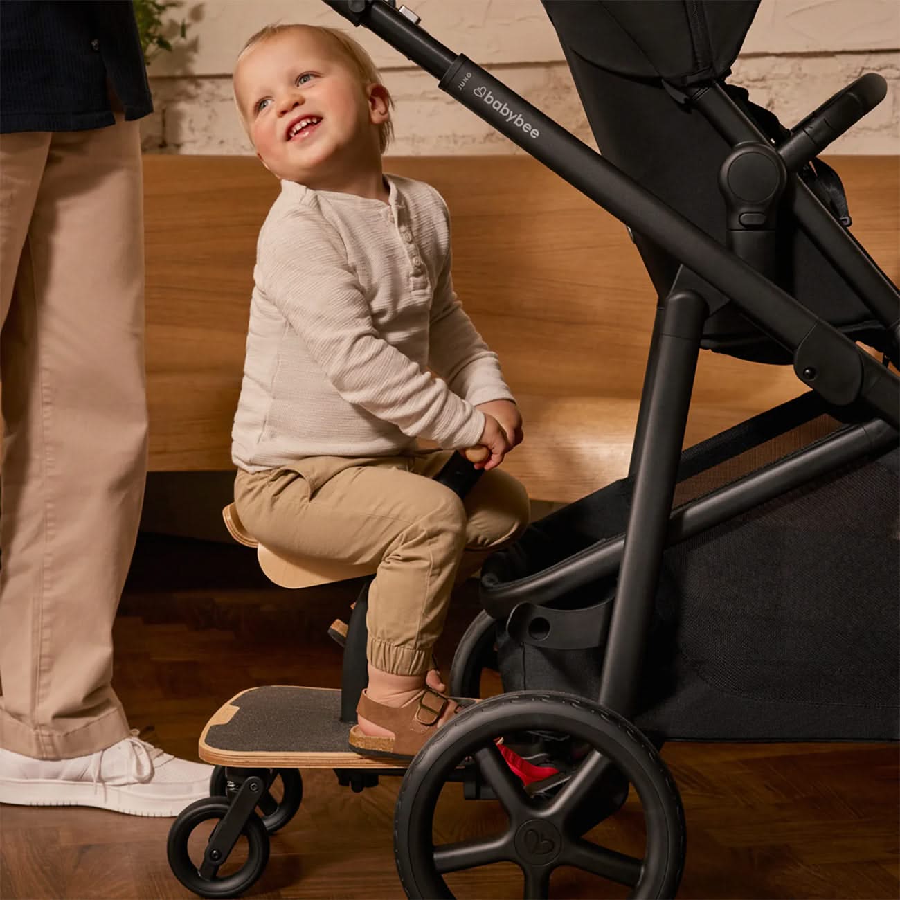 Babybee Rover3 Toddler Board - Natural