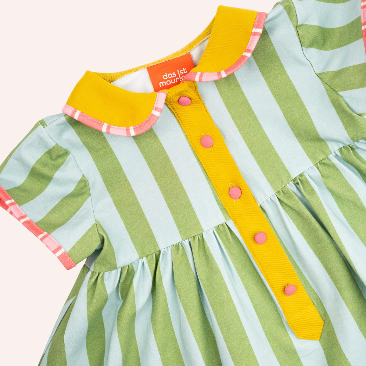 Button Dress - Minty
