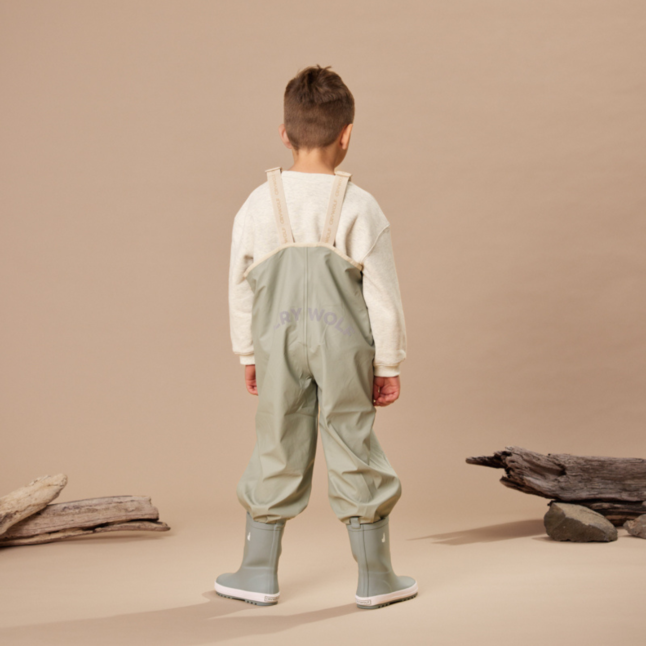 Rain Overalls - Moss