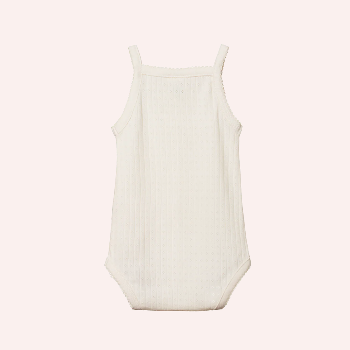 Camisole Bodysuit Pointelle - Natural