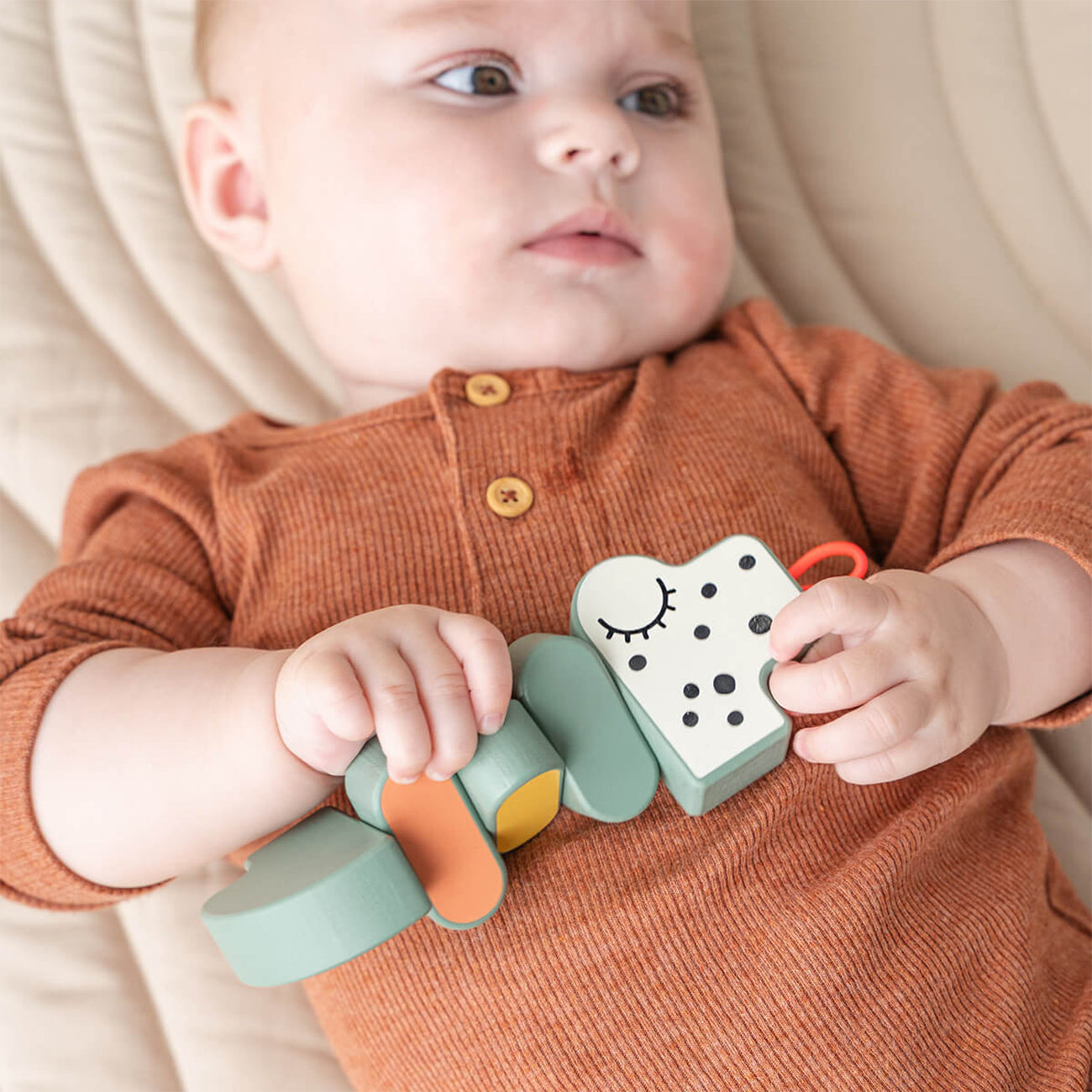 Twist & Turn Toy - Croco Green