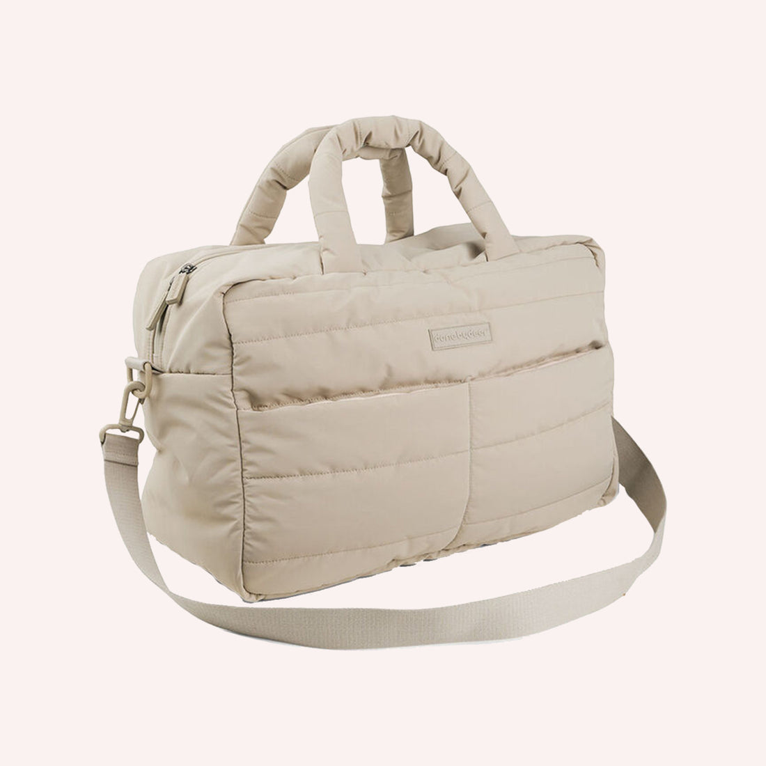 Quilted Changing Bag - Sand