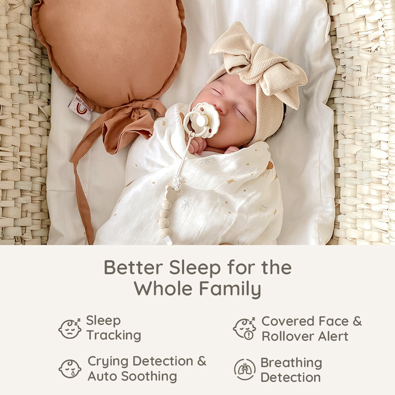 Ellie Baby Pro Baby Camera - Pink