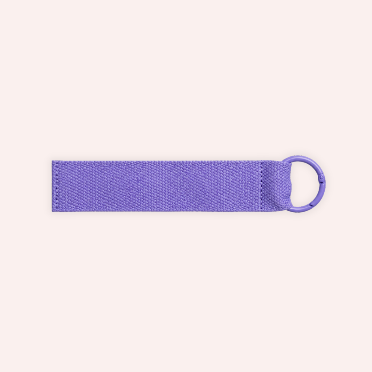 Adventure Time Canvas Keyring - Violet