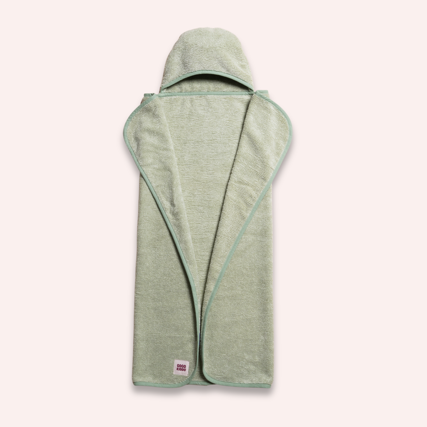 Super Soft Hooded Bath Towel - Matcha/Eucalyptus