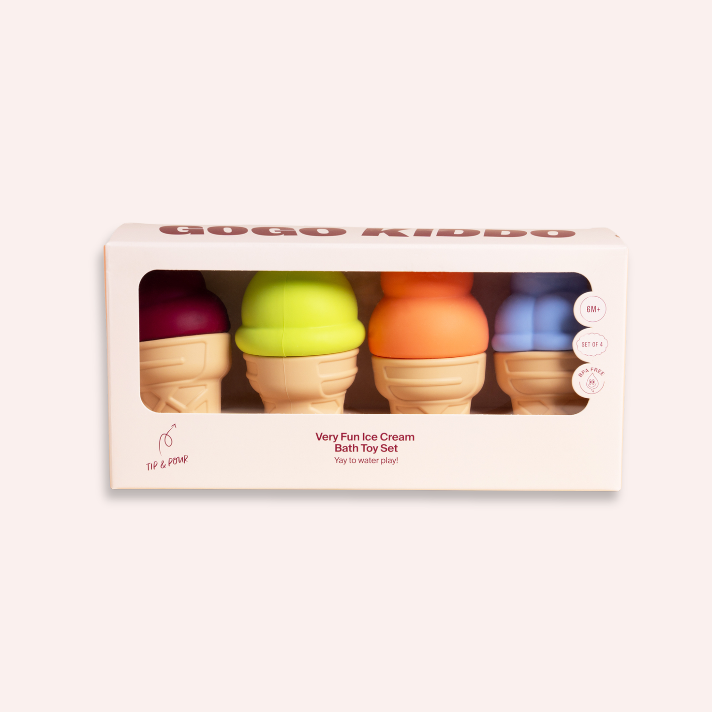 Very Fun Ice Cream Bath Toy Set