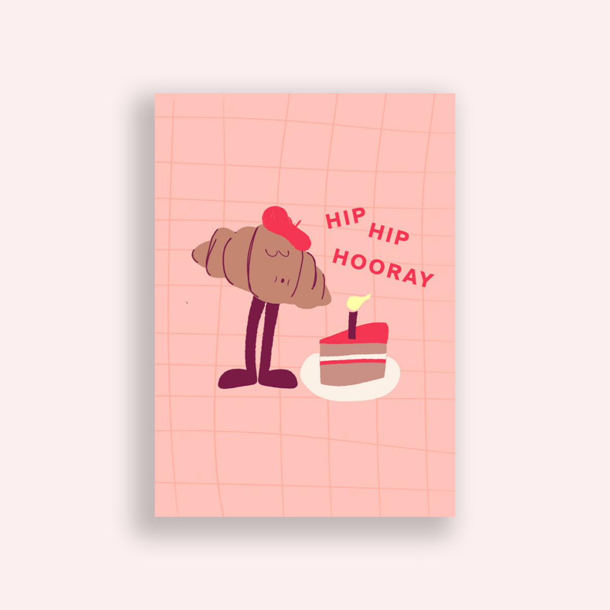 Greeting Card - Hip Hip Hooray
