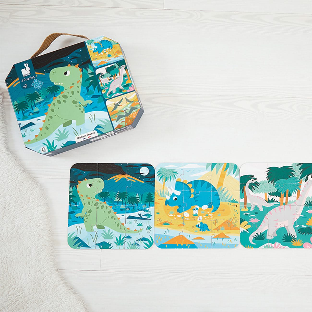 Progressive Puzzles Dinosaurs