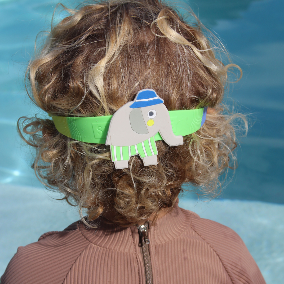 Kids Swim Goggles - Eli the Elephant