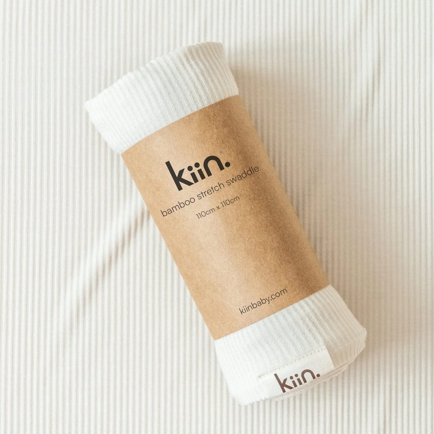 Bamboo Stretch Swaddle - Ivory