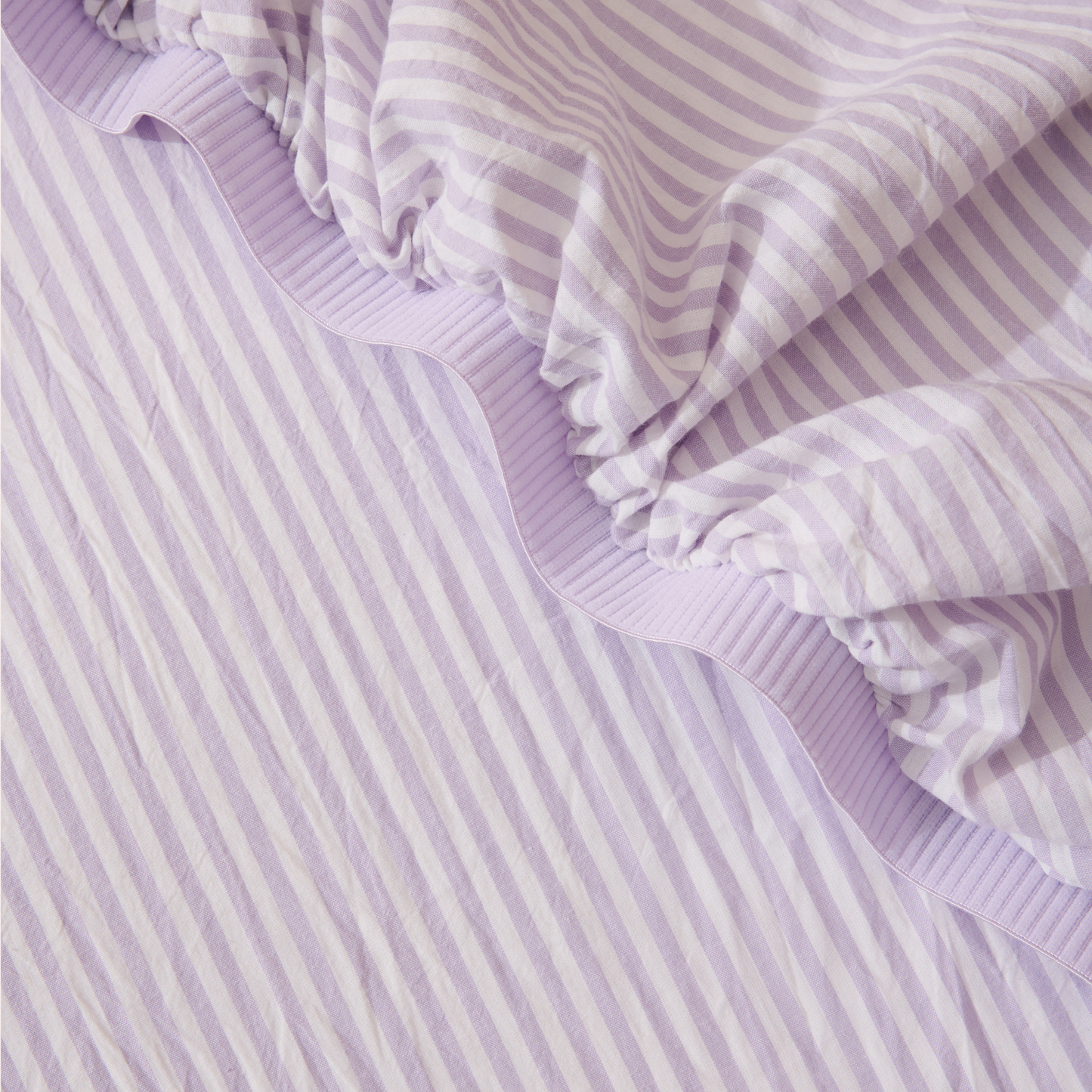 Leo Washed Cotton Fitted Sheet - Rue