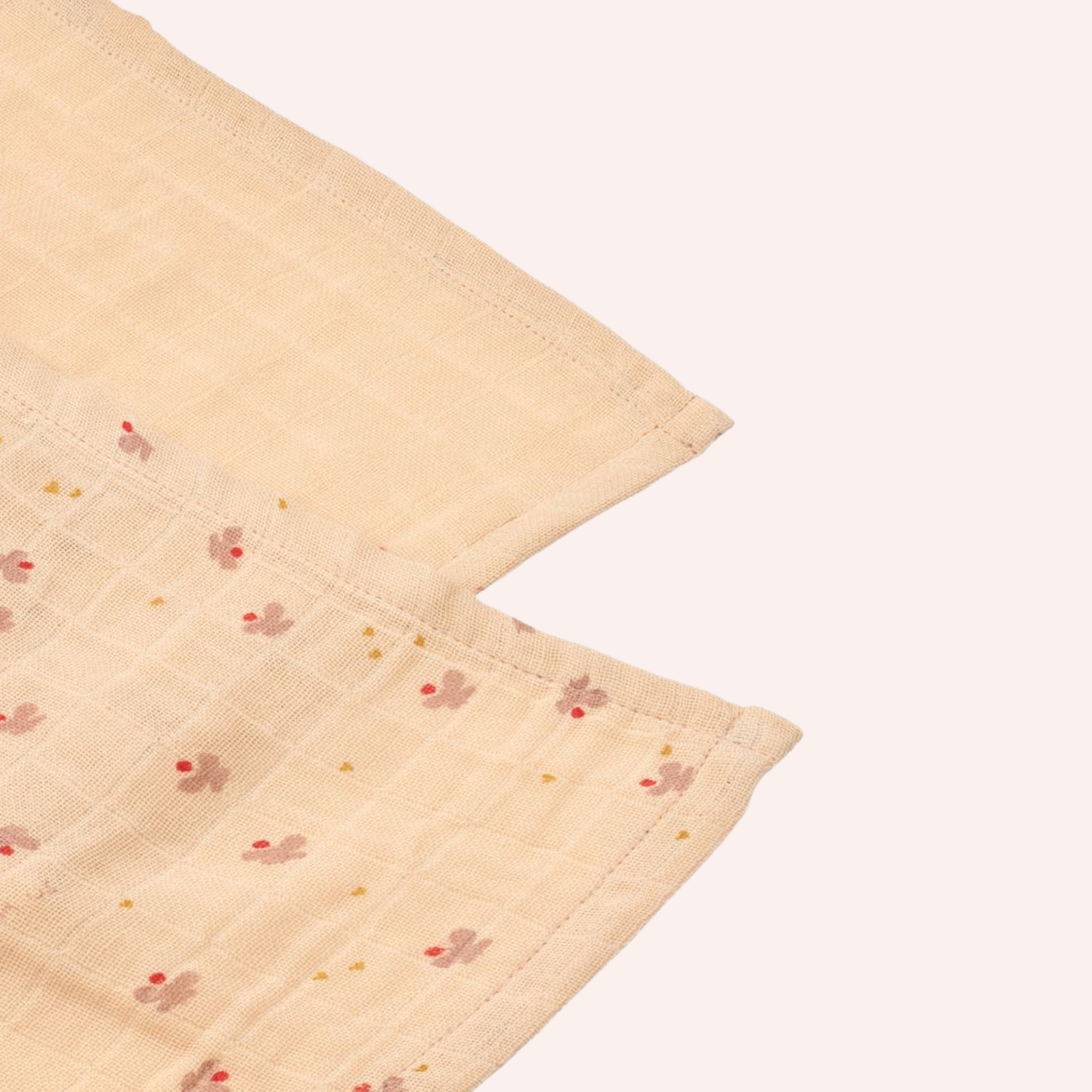 Lewis Muslin Cloth 2-pack - Mini Butterfly/Apple Blossom Mix