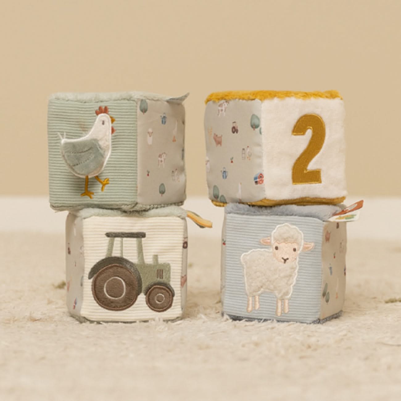 Little Farm 4 Soft Blocks