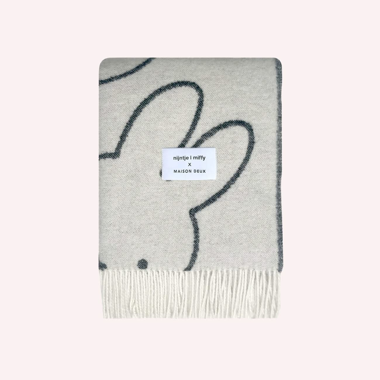 NOUTTI Miffy Cape Blanket (Brown)