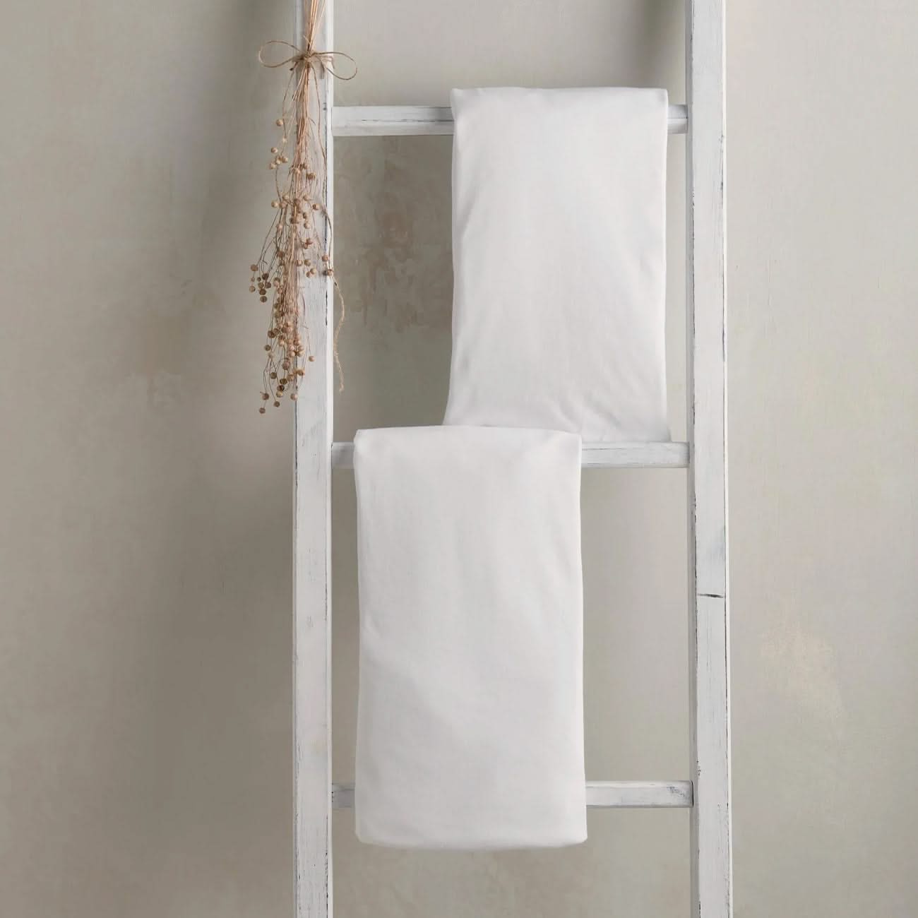 Lua Crib Bedside Sheets 2pk - White