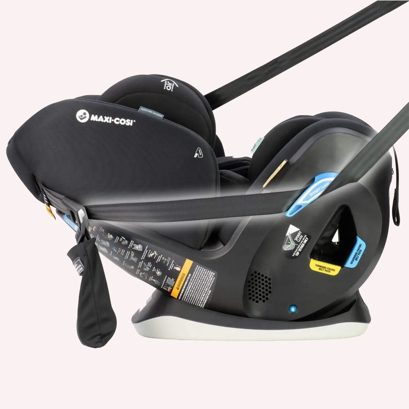 Maxi-Cosi Pria LX Convertible Car Seat (0 Months - 4 Years) - Onyx