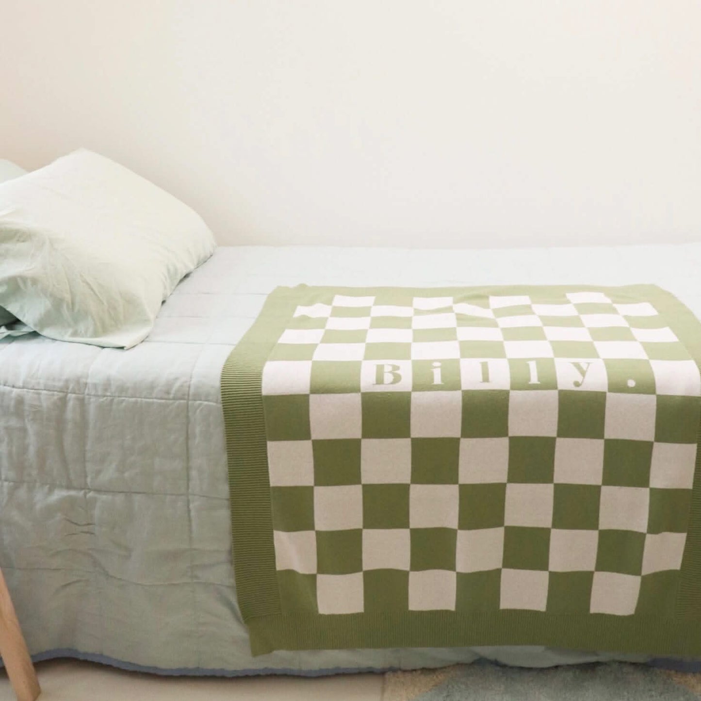 The Personalised Check Blanket