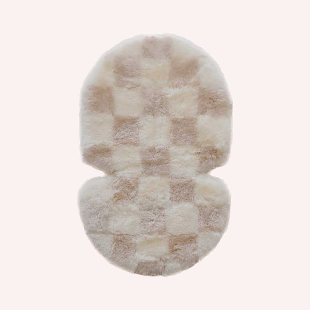 The Pram Puff - Coconut/Cream Check