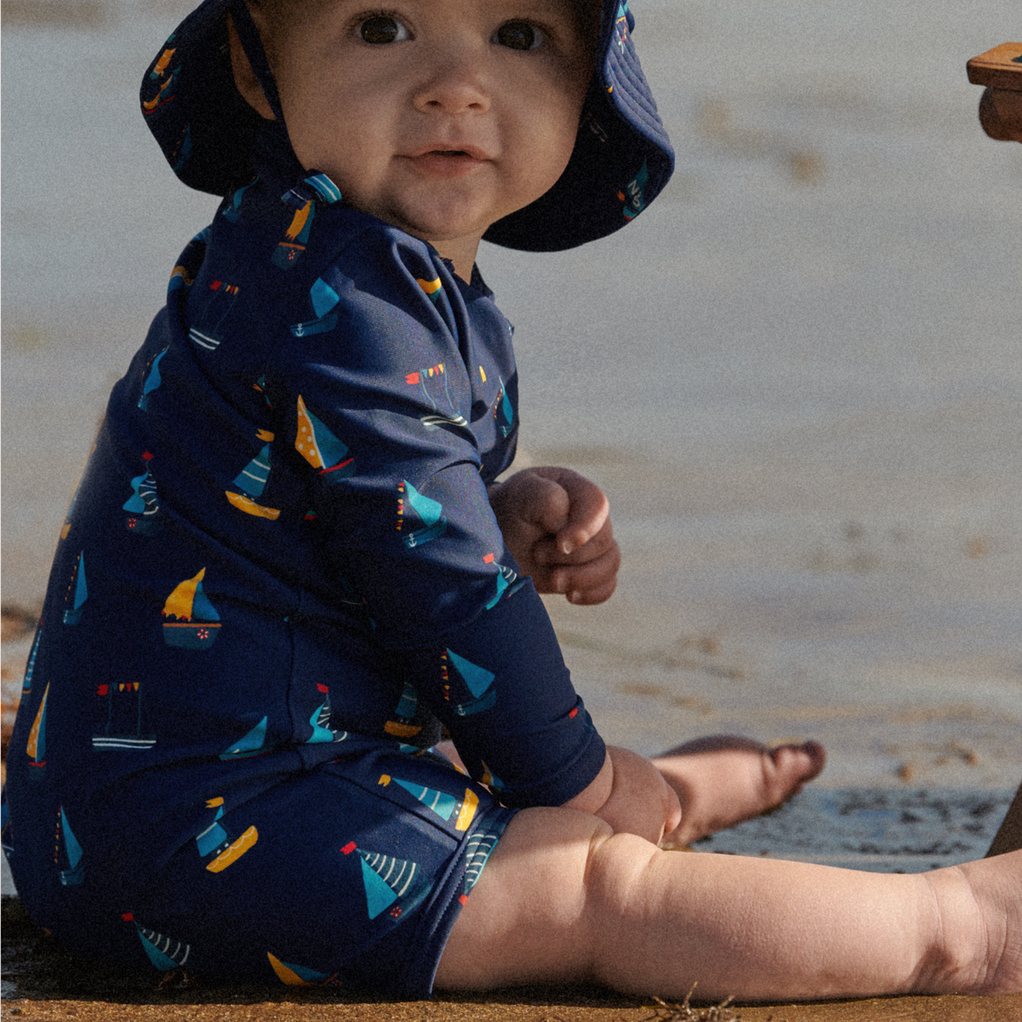 Splash Top - Regatta Navy Print