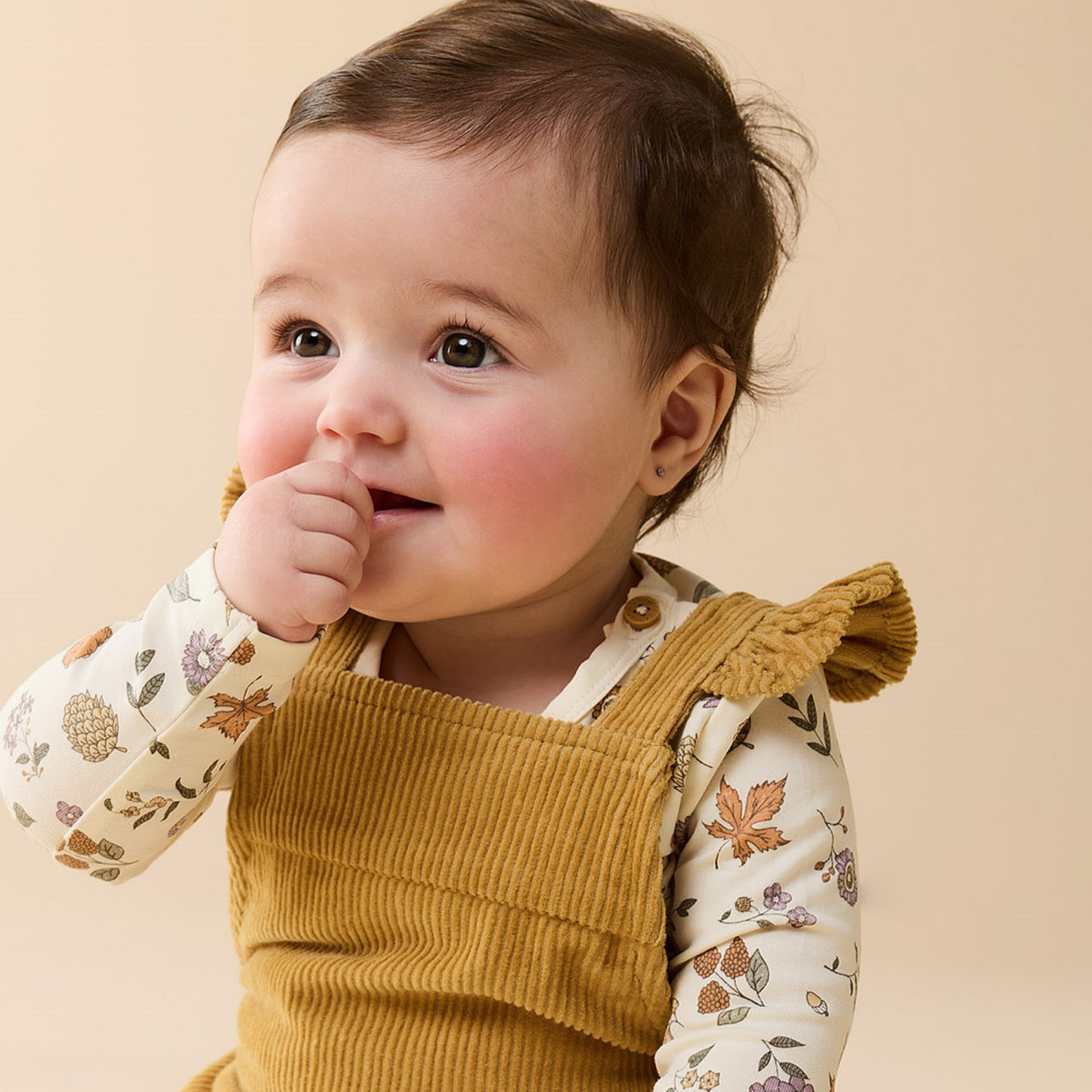 Organic Bodysuit - Maple Glow