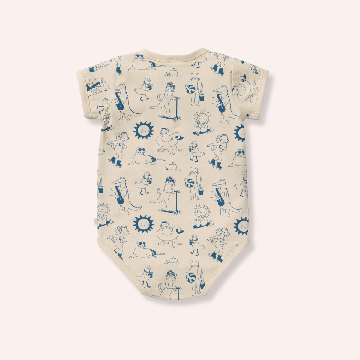 Organic Henley Bodysuit - Tout est Magique