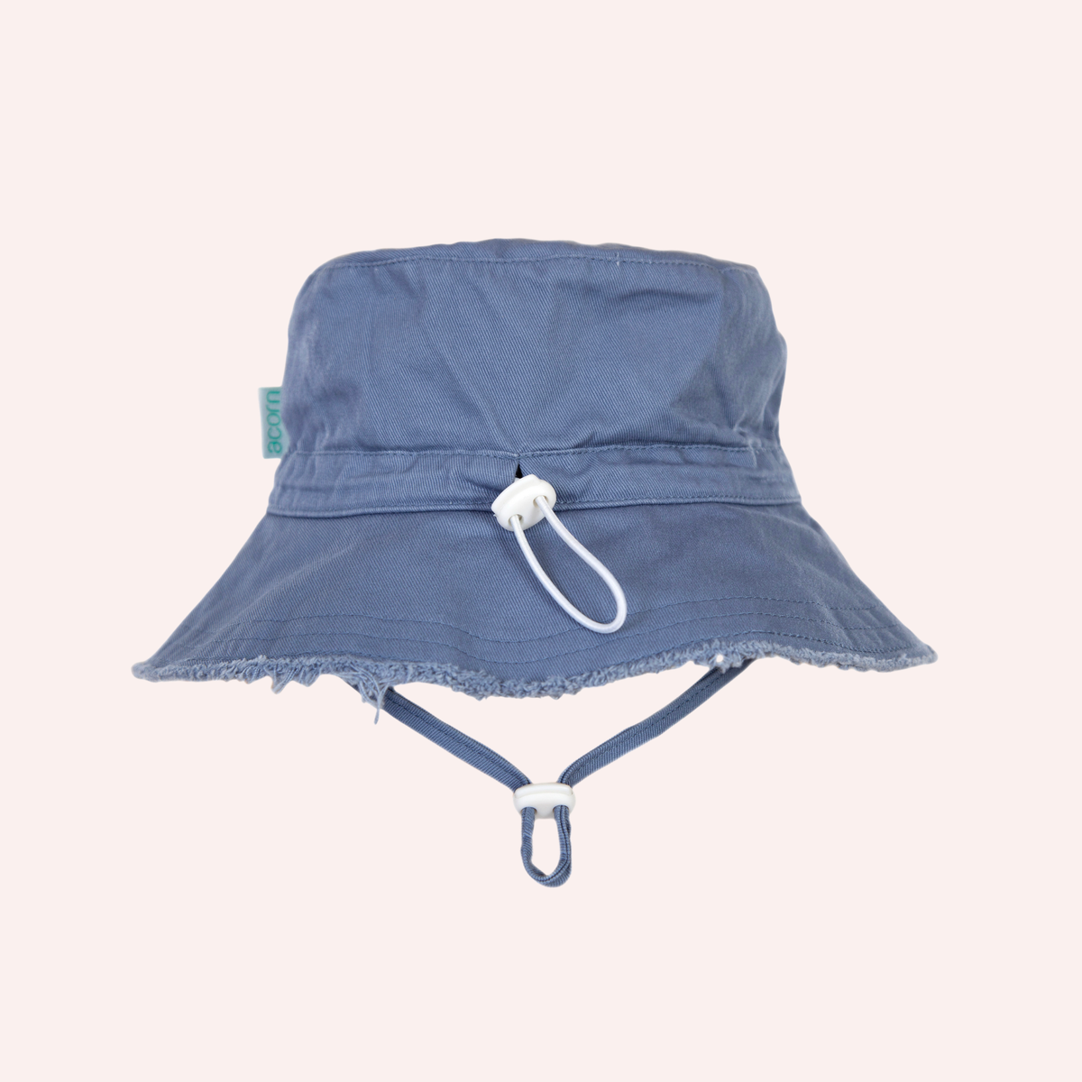 Frayed Bucket Hat - Blue