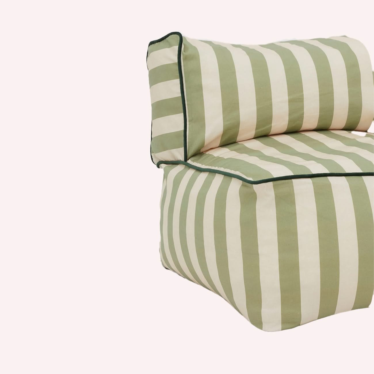 Striped Toddler Lounger - Green
