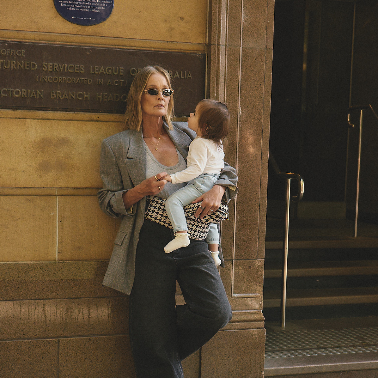 Portier - Brio Belt- Houndstooth