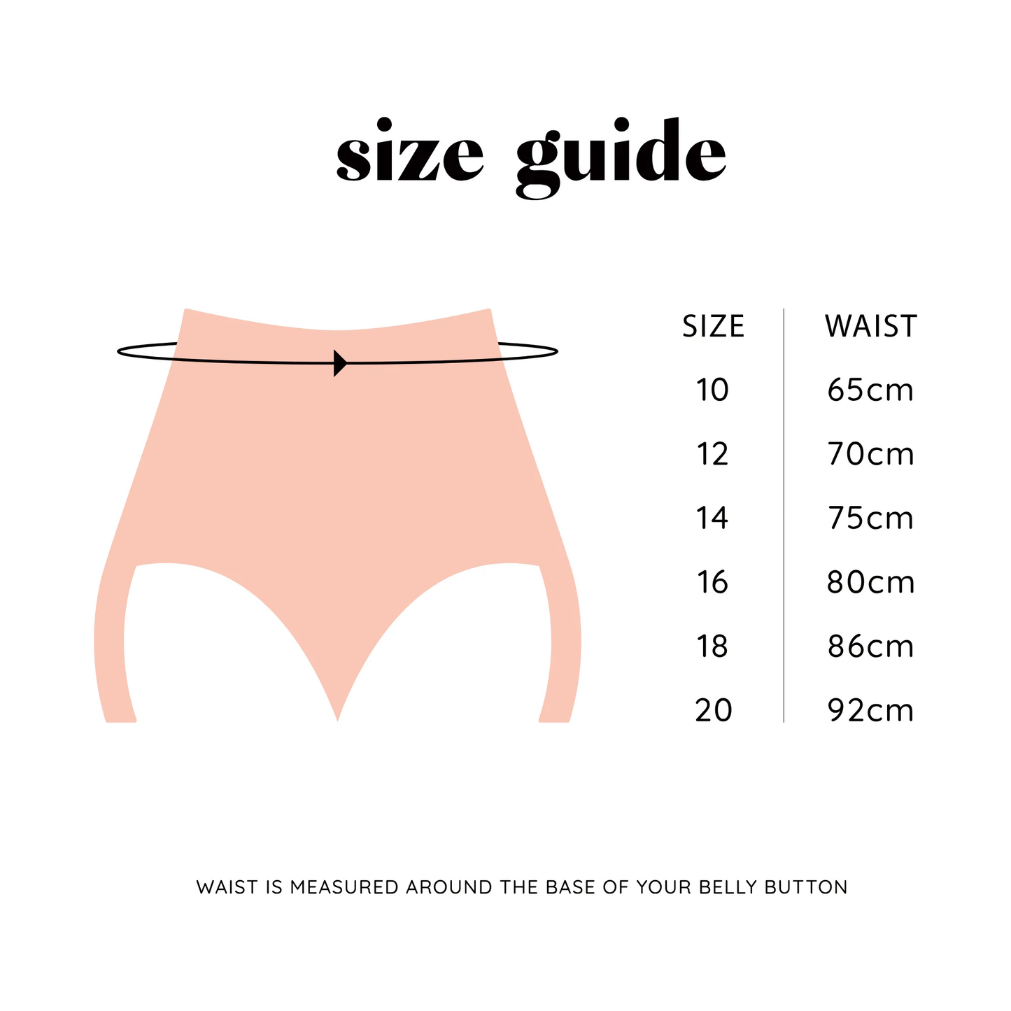 Postpartum Leak Proof Undies - Black