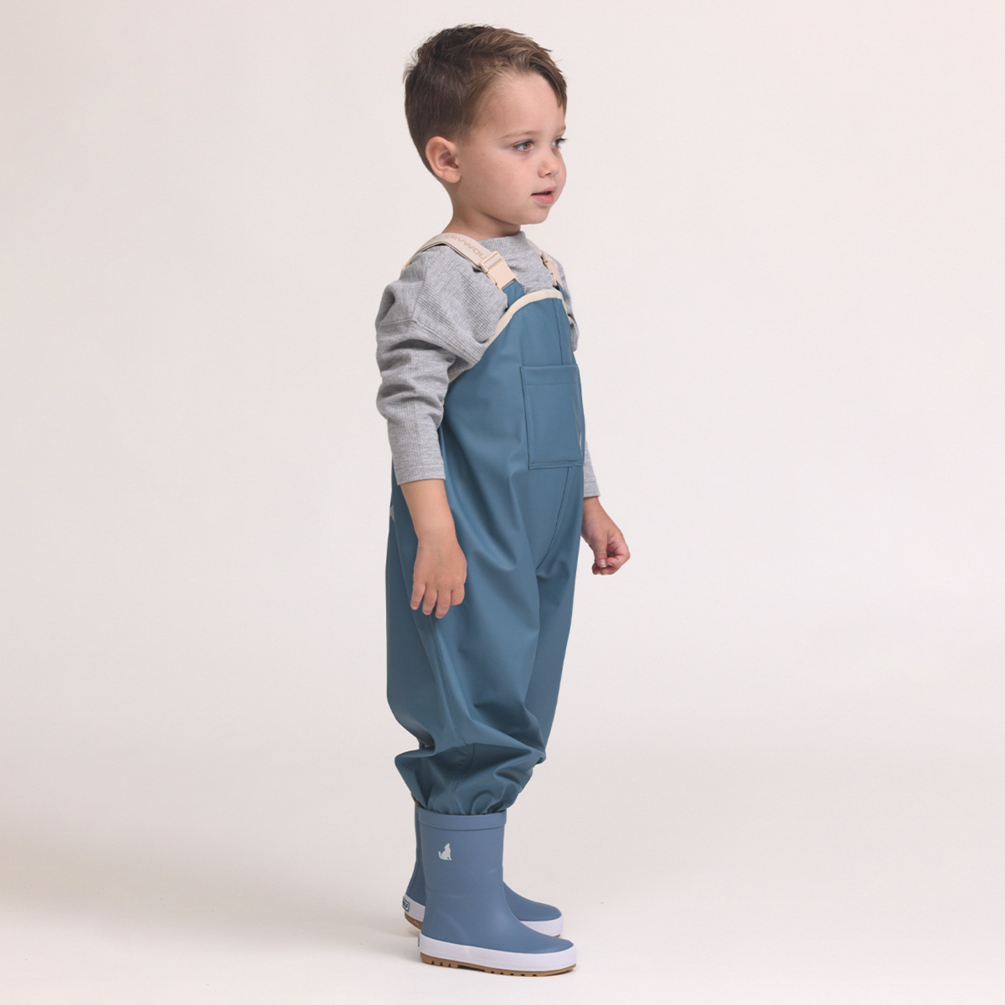 Rain Overalls - Highland Blue