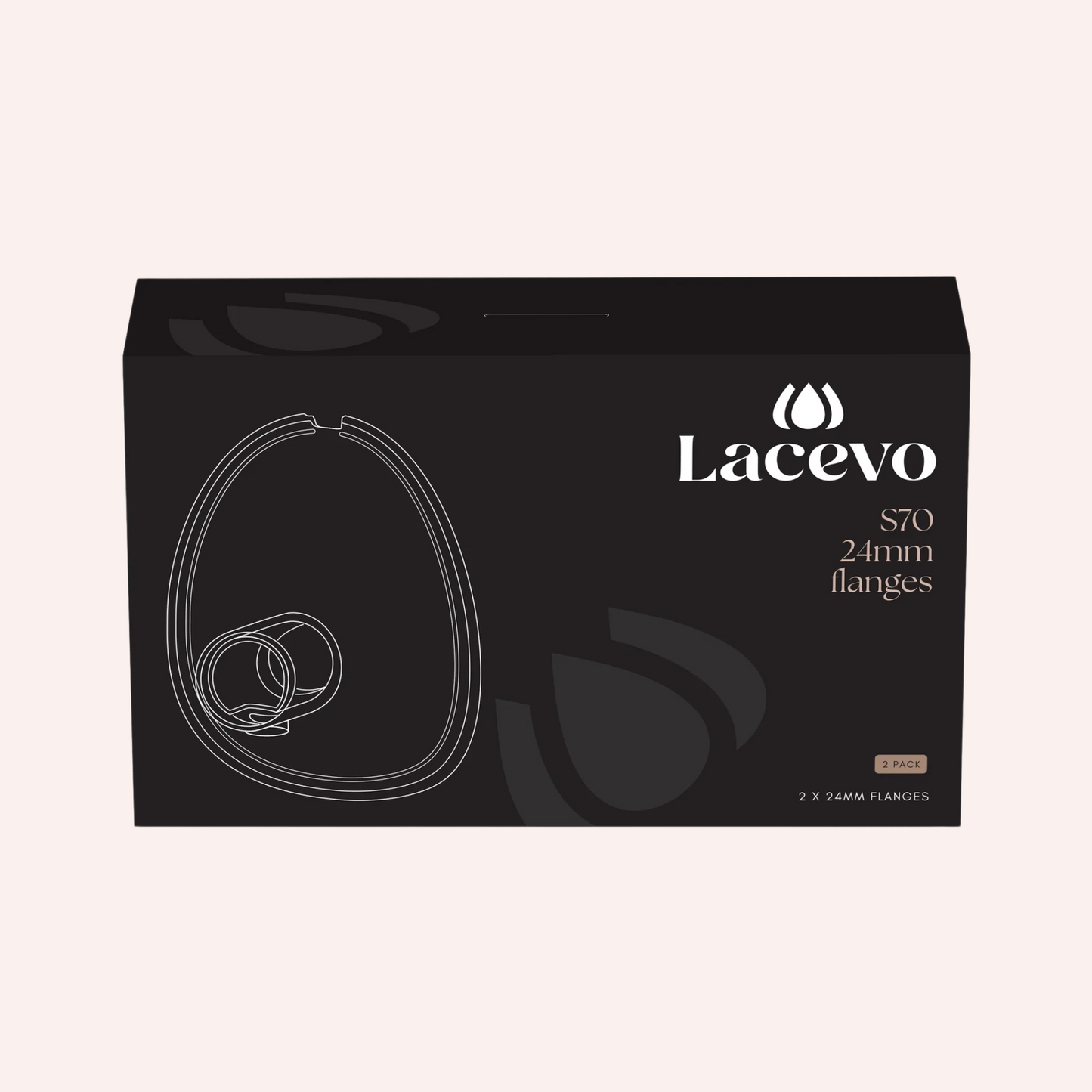 Lacevo S70 24 mm Flange (2 pieces)