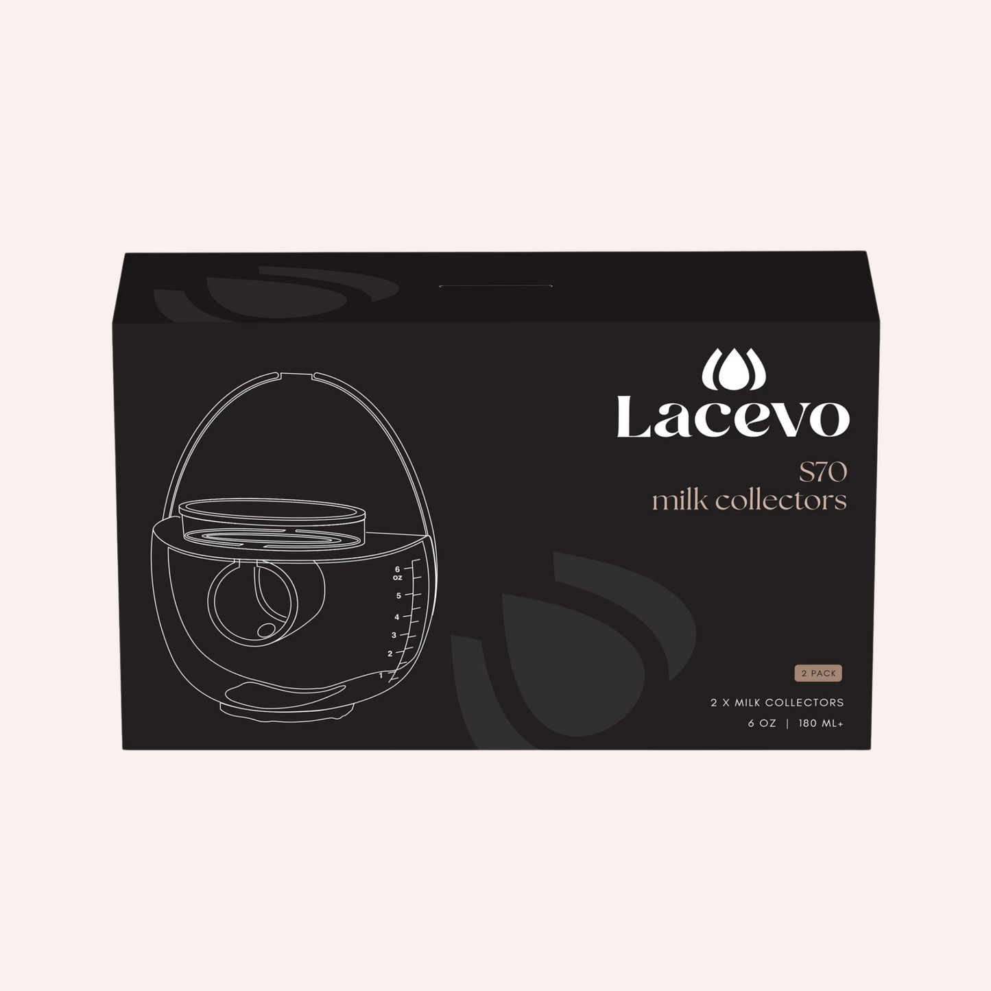 Lacevo S70 milk Collectors (2 pieces)