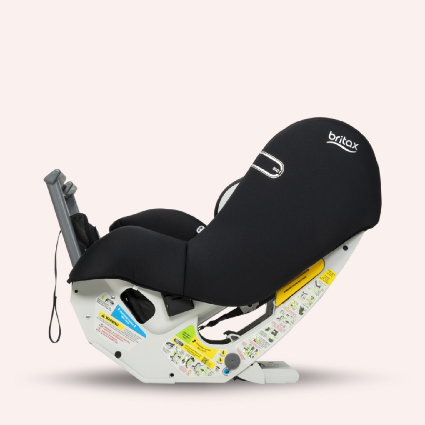 Safe-N-Sound Graphene EA Ifix Convertible Car Seat (0-4 Years) - Raven Black