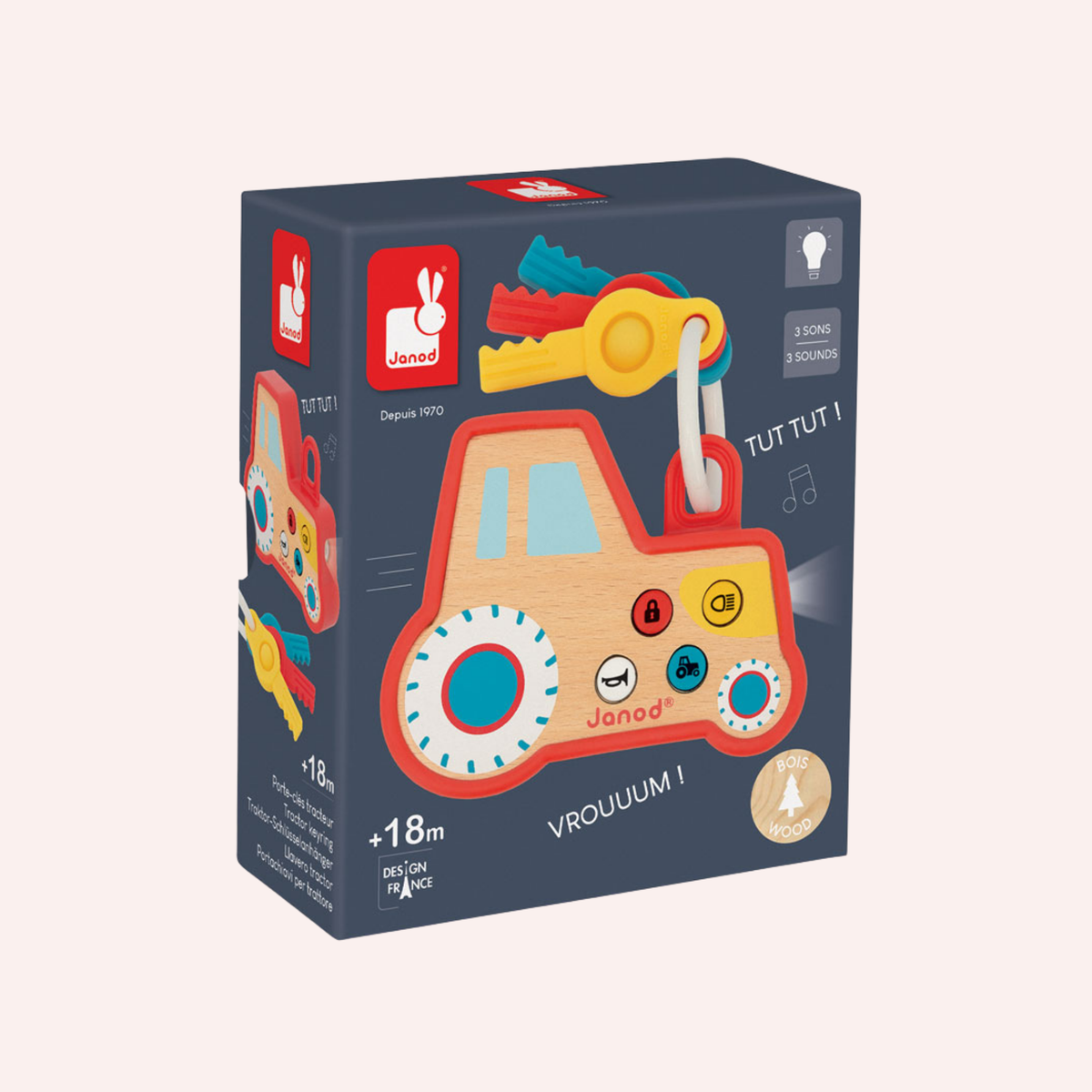 Sensory Tractor Keys