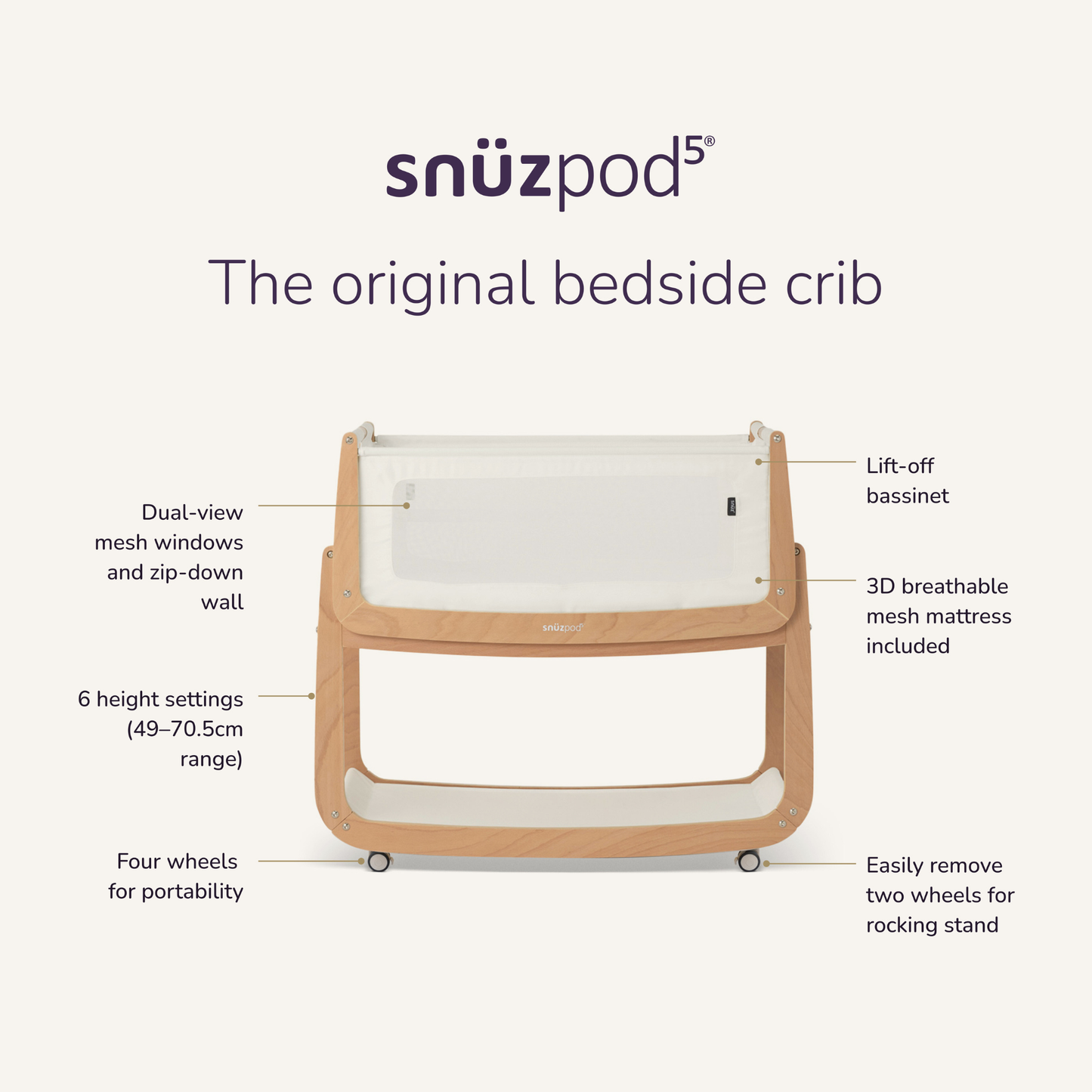 SnuzPod5 - Natural