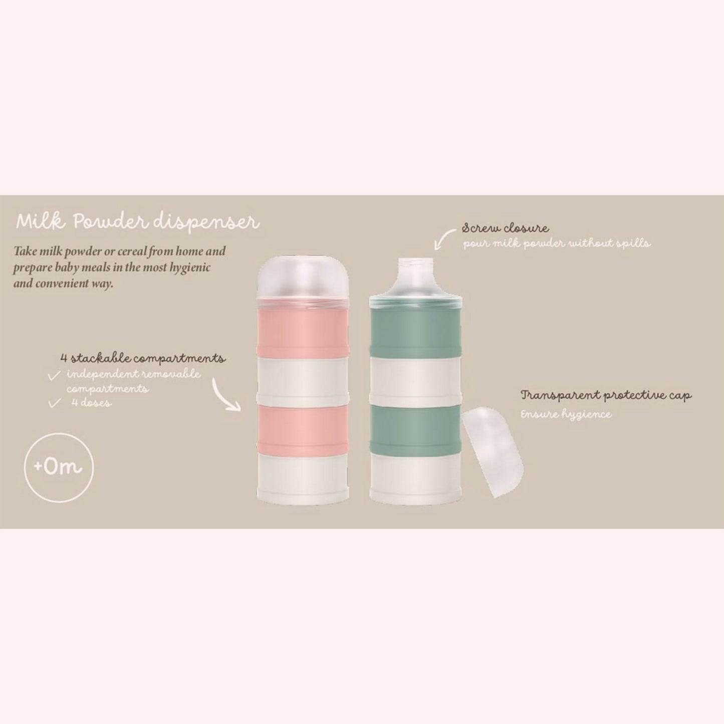 Suavinex - Formula Dispenser - Green