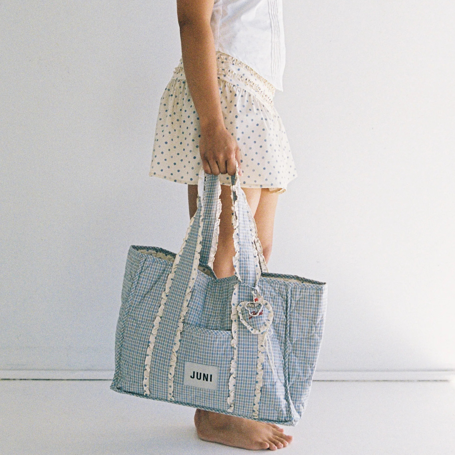 The Everything Bag - Blue Check