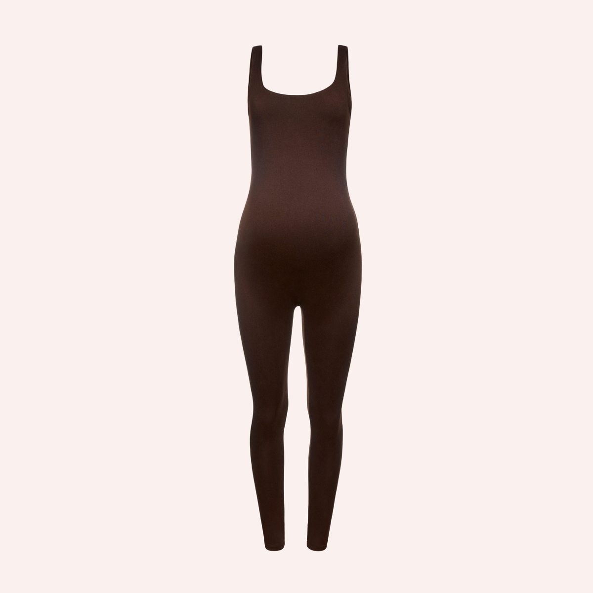 The Lucy Maternity Unitard - Chocolate