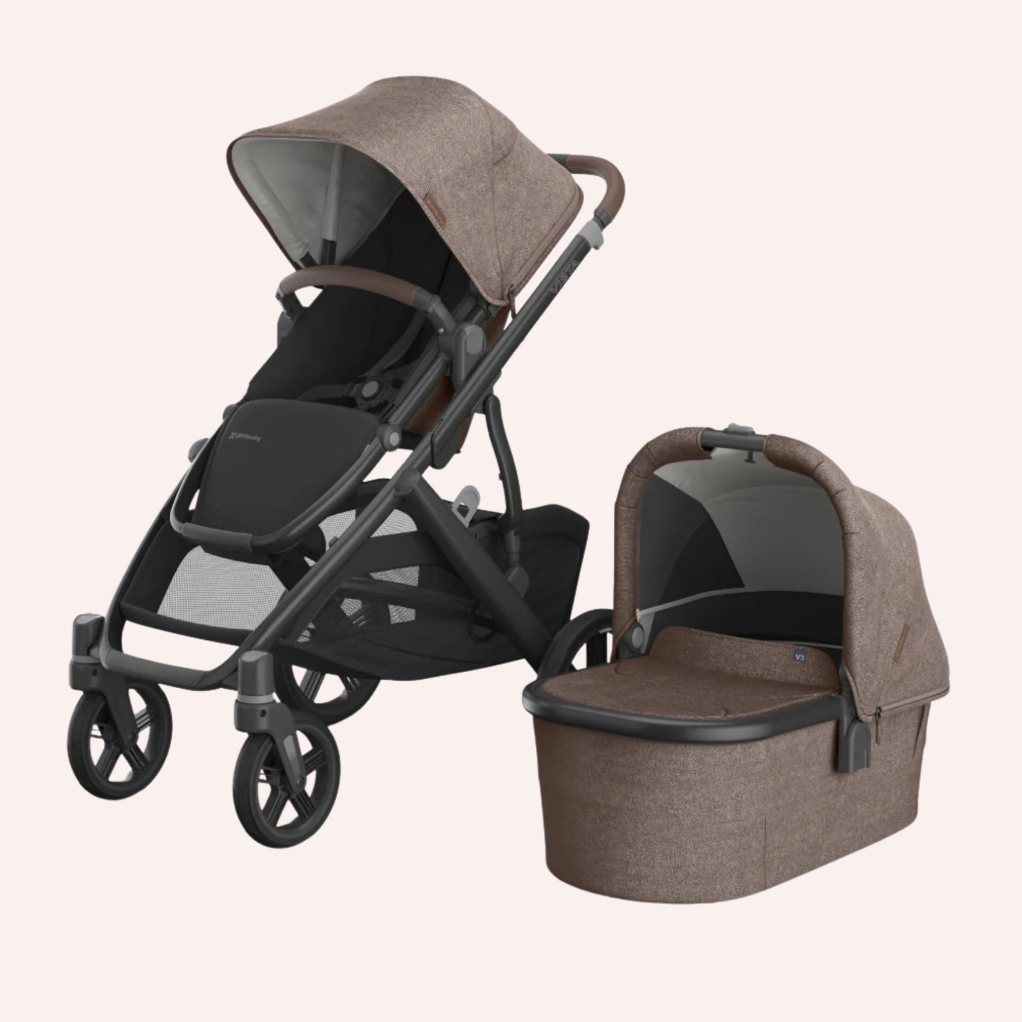 UPPAbaby VISTA V3 Bassinet and Seat Pram