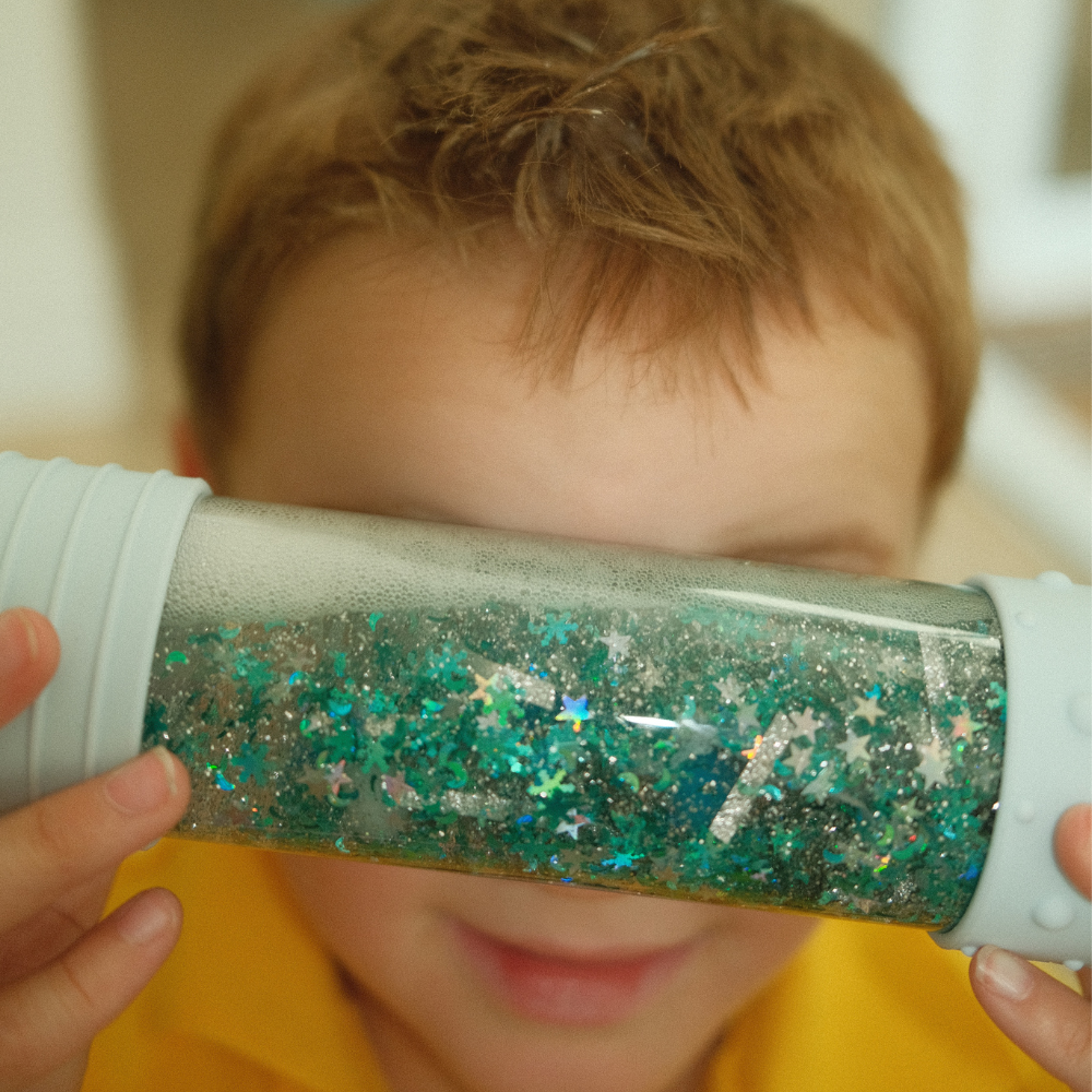 DIY Calm Down Bottle - Dino