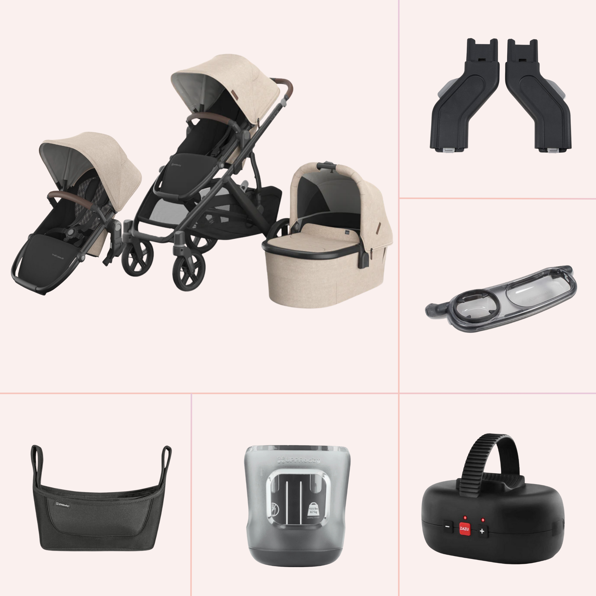 UPPAbaby VISTA V3 Double Pram by UPPAbaby the memo – The Memo