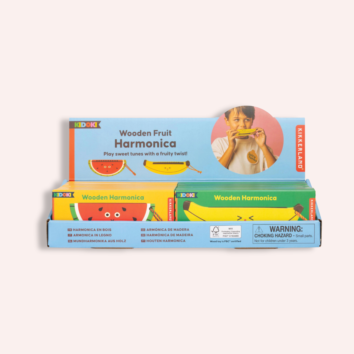 Wooden Fruit Harmonica