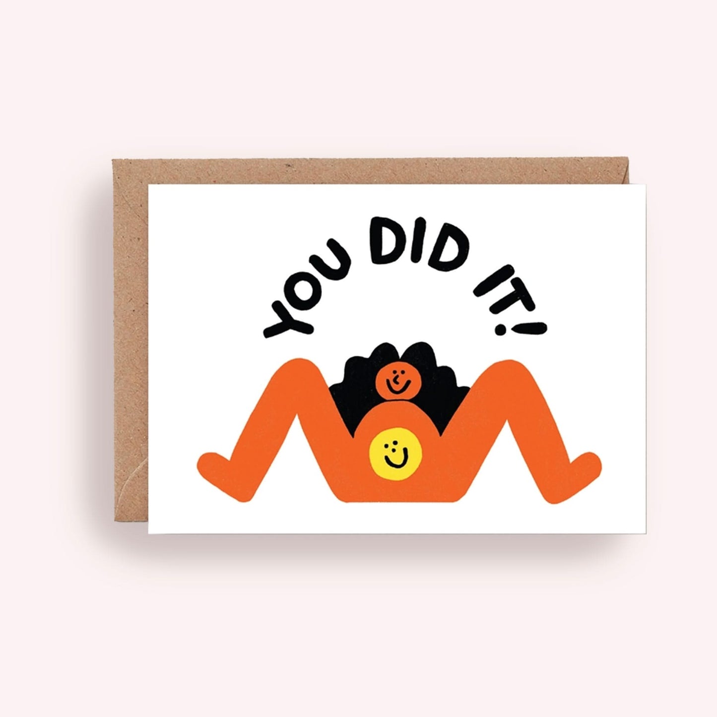 Greeting Card - You Did It!