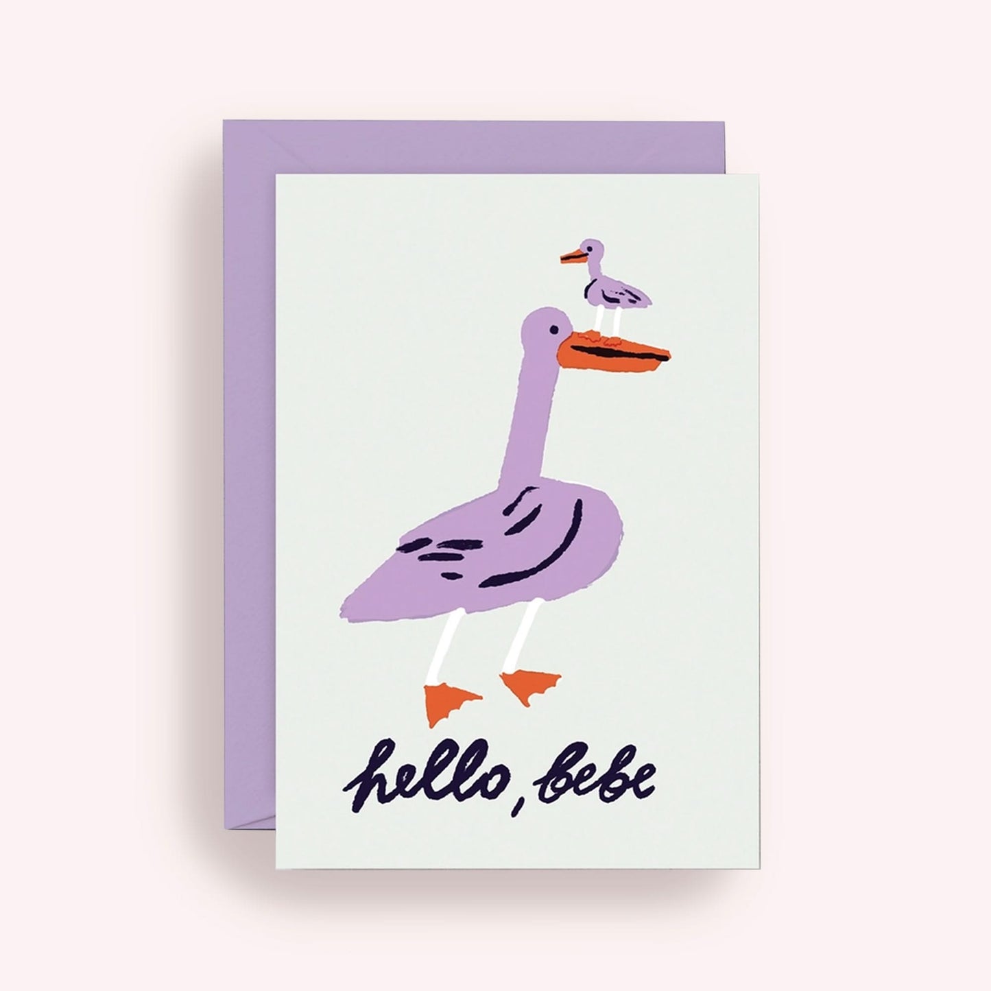 Greeting Card - Hello, Bebe
