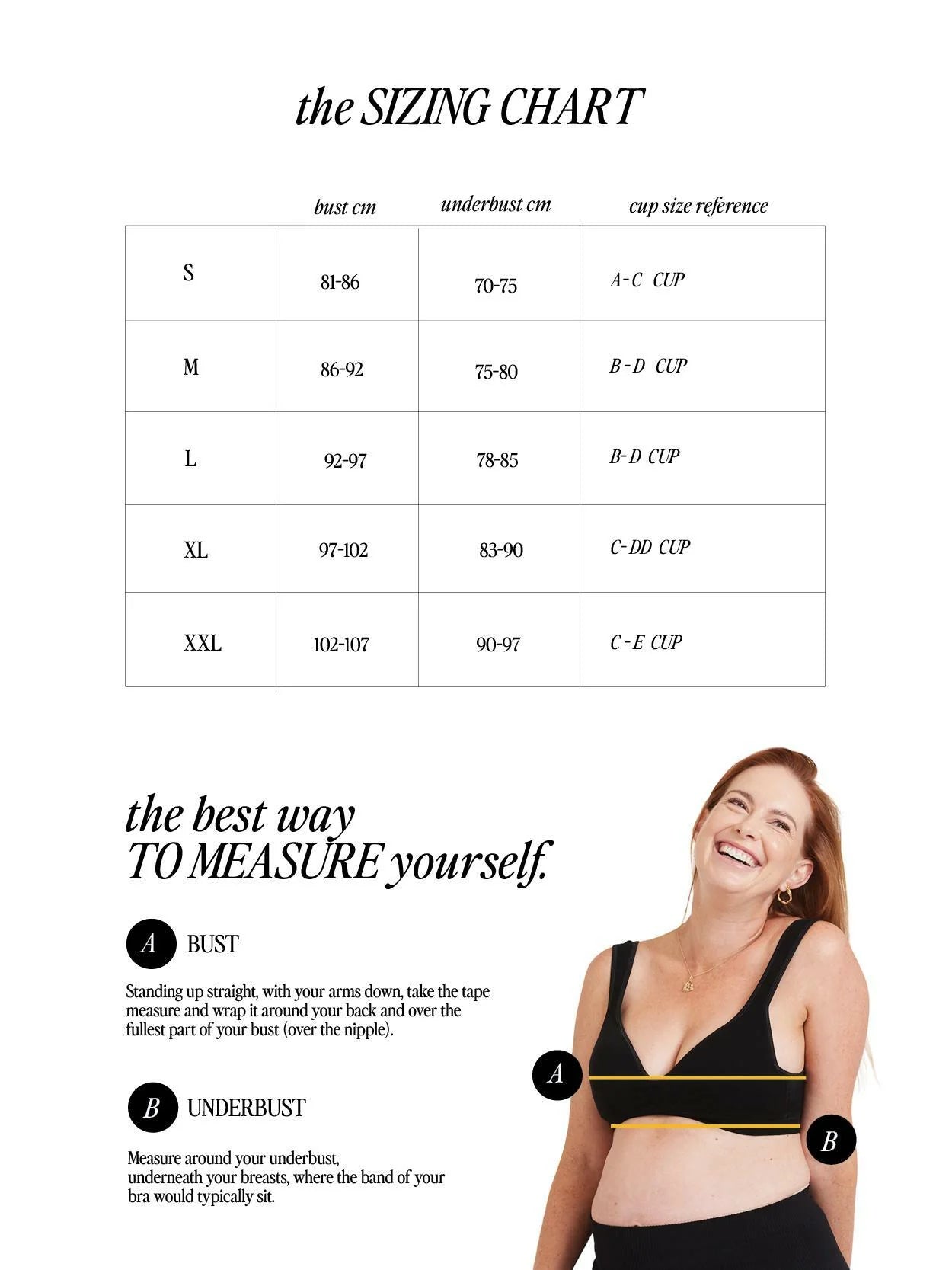 Leakproof Scallop Bandeau Bralette - Black